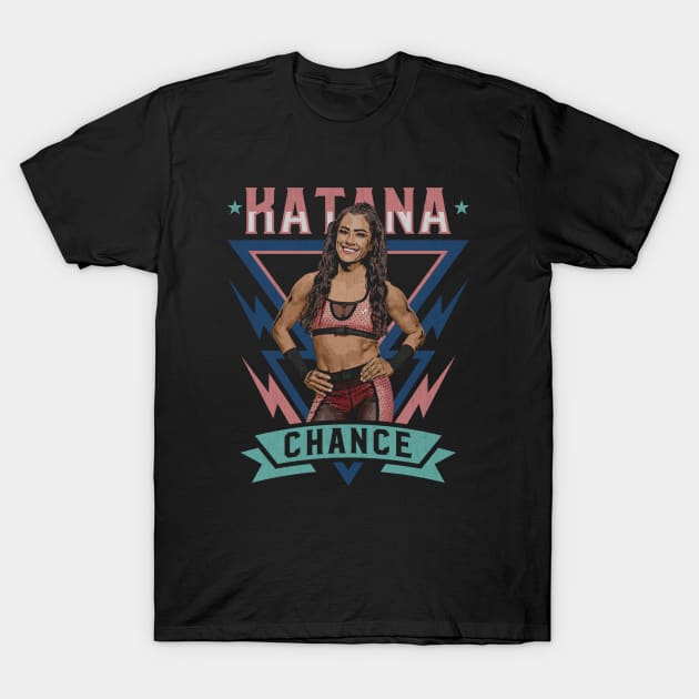 Katana Chase Pose T-Shirt by MunMun_Design